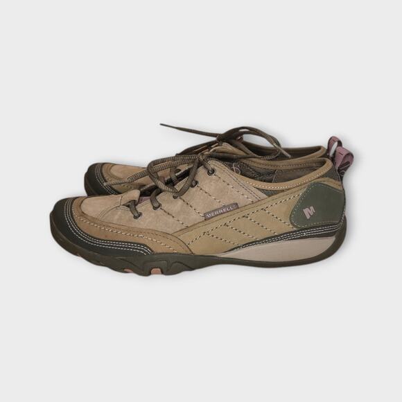 Womens MERREL Mimosa Lake Dusty Olive Green Hiking Shoes Size 8 - Picture 3 of 11